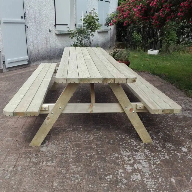 6 picknicktafels ROYAL KING® 200 cm – foto 2