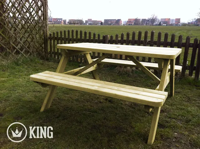 Picknicktafel KING® 140 cm