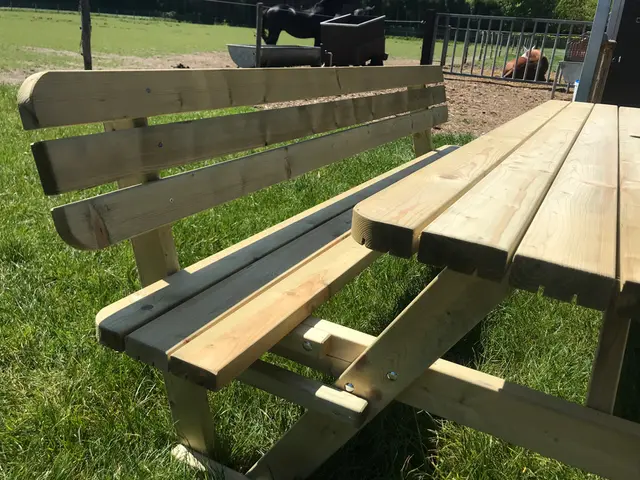 Rugleuning voor picknicktafel KING® – foto 3